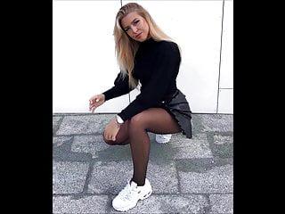 Candace in Nylons lässt dich Abspritzen