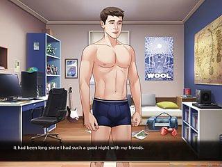 Unsere rothaarige Puppe spielt mit ihrem Lieblingsspielzeug