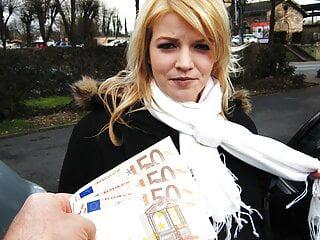 Mollige deutsche Blondine lässt sich beim Casting alle Löcher stopfen