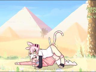 Die Hentai Porno spielt mit süssen Mädels